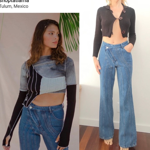 Tatiama Flare Vintage Jeans - Picture 3 of 6
